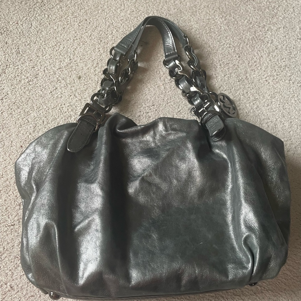 Michael Kors Gun Mental purse
